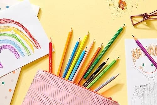 Faber-Castell Classic Colored Pencils Tin Set 36 Count (Pack of 1) | Vibrant Colors, Break-Resistant Leads thumbnail 5