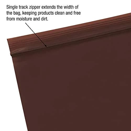 Tape Logic 3 mil Amber Reclosable UV Poly Bags 12" x 12" (1000 Pack) | Protects Light-Sensitive Items thumbnail 4