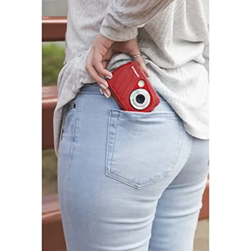 Polaroid IS048 Waterproof Digital Camera - 16MP HD 720p, 2.4" Screen, 10ft Waterproof, Red thumbnail 9