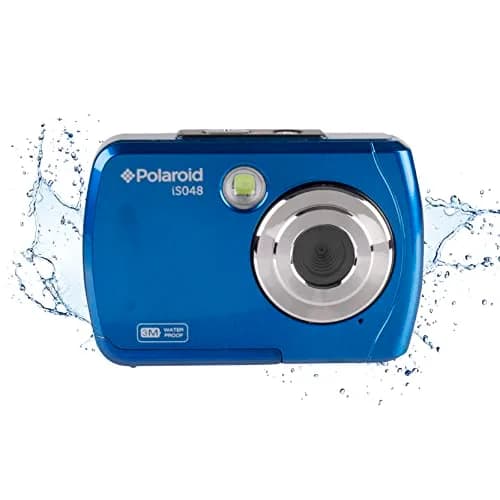 Polaroid IS048 Waterproof Digital Camera - 16MP HD 720p, 2.4" Screen, 10ft Waterproof, Red thumbnail 3