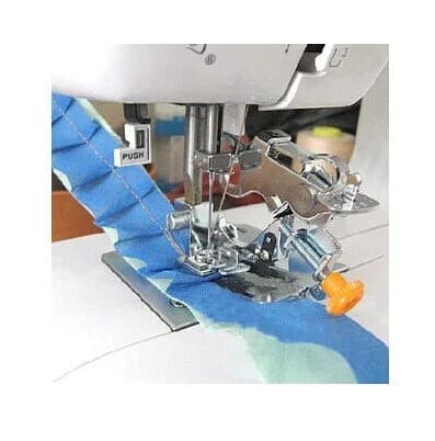 HONEYSEW Ruffler Foot for Low Shank Sewing Machines | Metal Construction