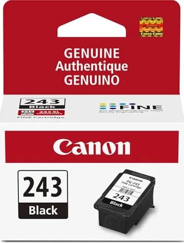Canon PG-243 Genuine Black Ink Cartridge | 100 Pages Yield thumbnail 1