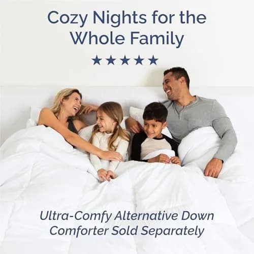 CGK Unlimited Full Size 4 Piece Sheet Set | Breathable & Cooling Microfiber Sheets - White thumbnail 8
