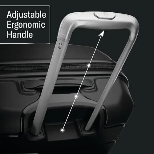 Samsonite Freeform 24-Inch Medium Luggage with Dual 360° Spinner Wheels | TSA Lock, Airline-Approved, Durable Polypropylene, Expandable for Lightweight Travel thumbnail 4