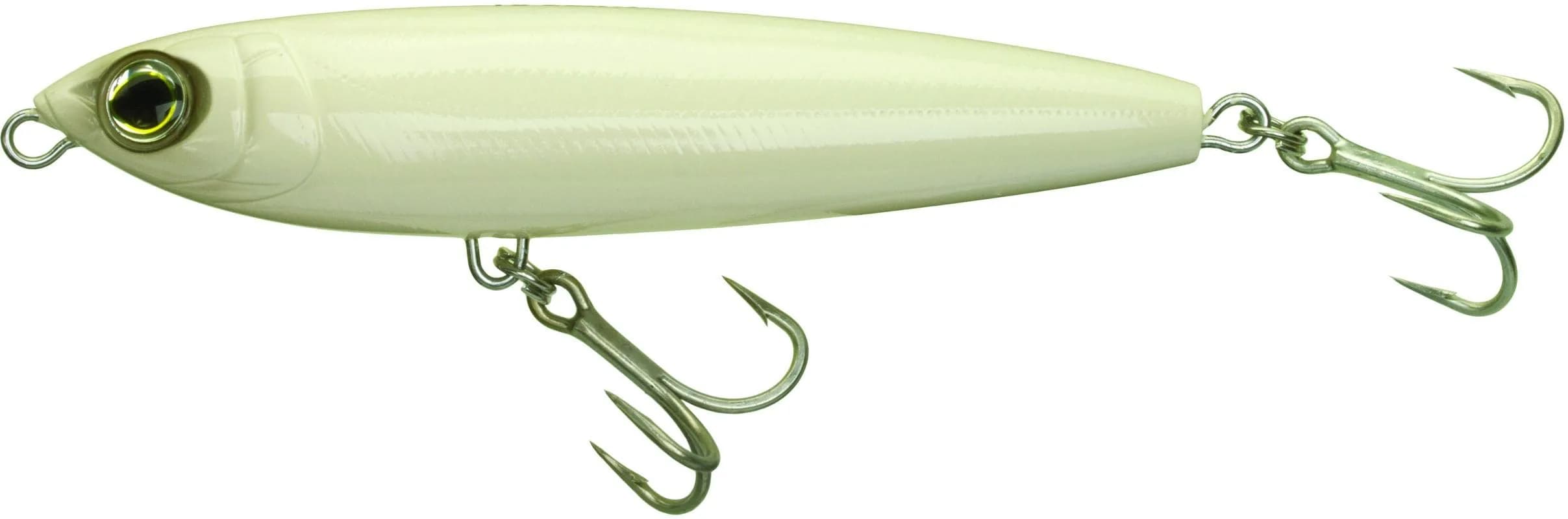 Yo-Zuri Hydro Pencil Floating Lure 125mm (5") Bone | Walk-the-Dog Topwater Fishing Bait — Bone