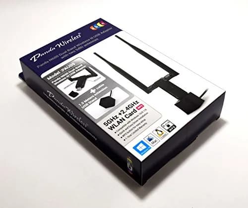 Panda Wireless PAU09 N600 Dual Band USB WiFi Adapter 300Mbps (2.4GHz/5GHz) with Dual 5dBi Antennas | Windows, Linux, Raspbian Compatible thumbnail 5