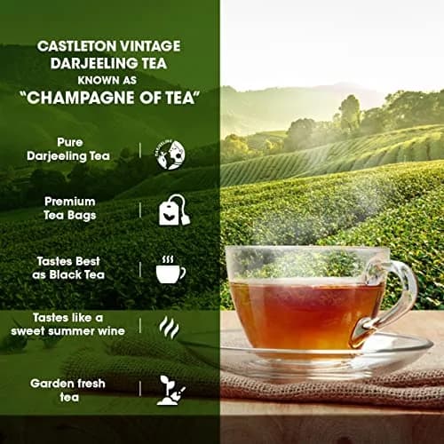 Goodricke Castleton Premium Darjeeling Tea Bags 100 Count | World's 2nd Largest Tea Producer thumbnail 2