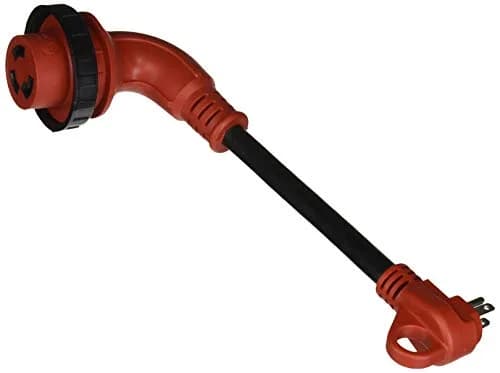 Valterra A101530D90 Led Detach Adapter 15A Male to 30A Female | Ideal for RV Power Needs thumbnail 1
