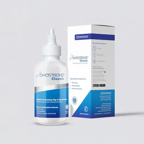Professional Hair Labs GhostBond Classic 5oz Water & Oil-Resistant Wig Adhesive | Strong Hold, Invisible Bond for Lace & Poly Systems thumbnail 2