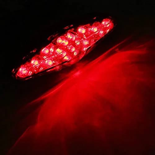 CICMOD 12V LED Motorcycle Brake Tail Light Assembly | Universal Fit for Cruisers & ATVs thumbnail 7