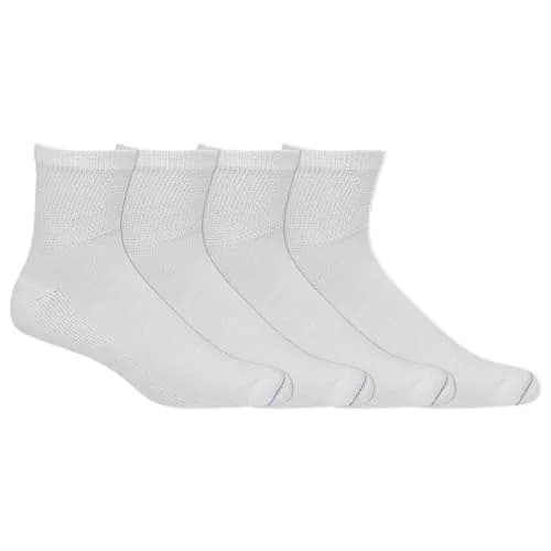 Dr. Scholl's Men's Diabetic & Circulatory Ankle Socks 4-Pack | APMA Accepted for Foot Health thumbnail 7