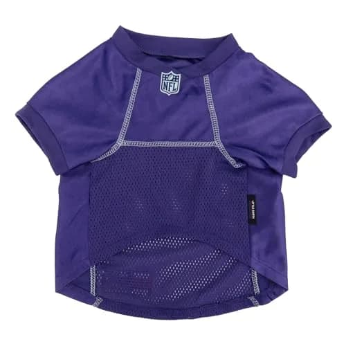 Littlearth NFL Minnesota Vikings Basic Pet Jersey, Team Color, X-Small | Officially Licensed NFL Fan Gear for Dogs thumbnail 4