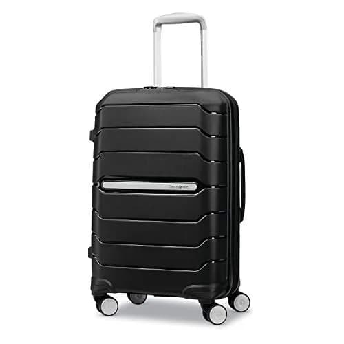 Samsonite Freeform Hardside Carry-On Luggage 21" | TSA & Airline-Approved, Lightweight & Expandable, Smooth Rolling Wheels, Black thumbnail 1