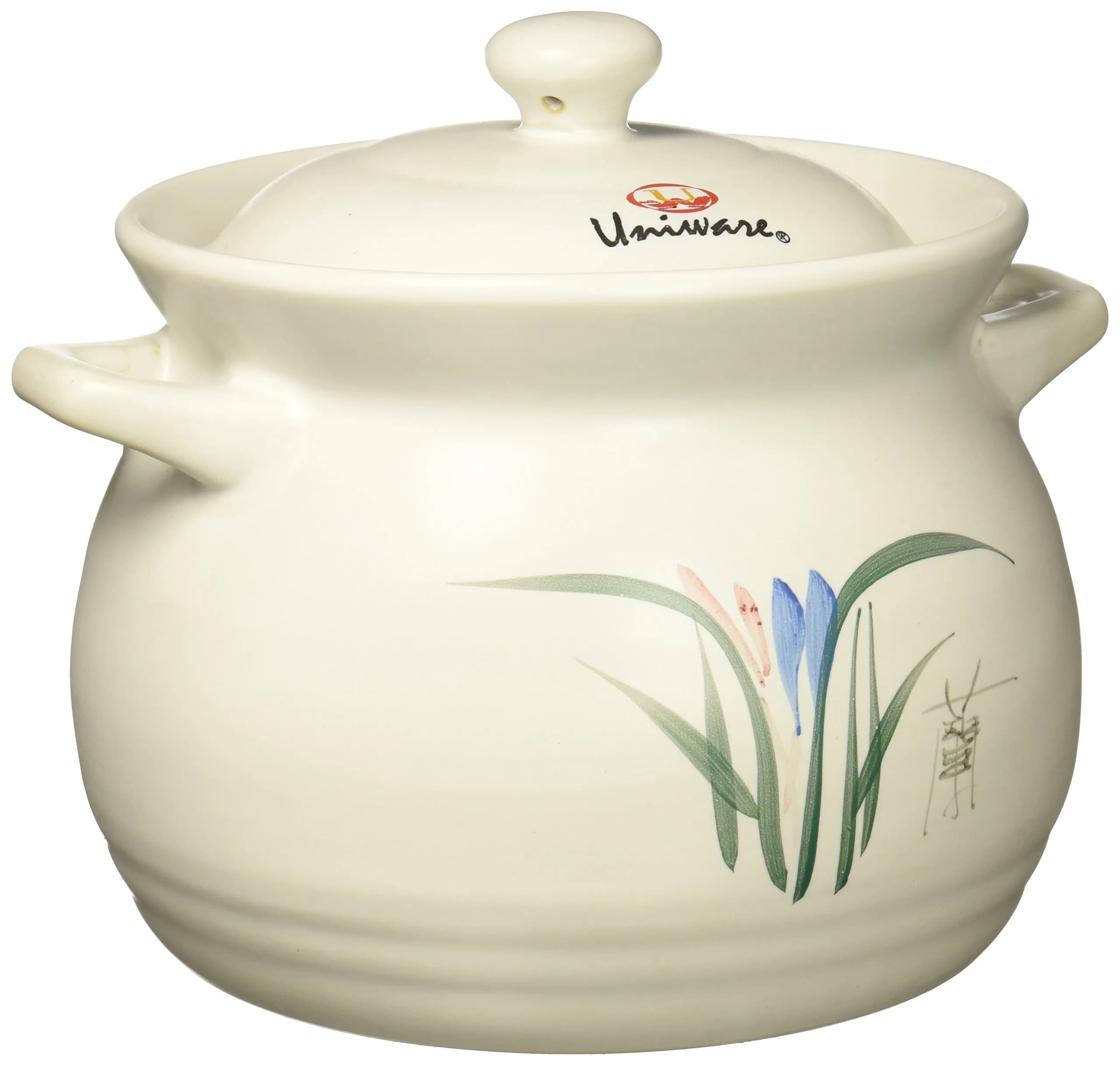 UNIWARE Heavy Duty Heat Proof Ceramic Pot 4.3L | Handmade, Oven & Microwave Safe - main product image