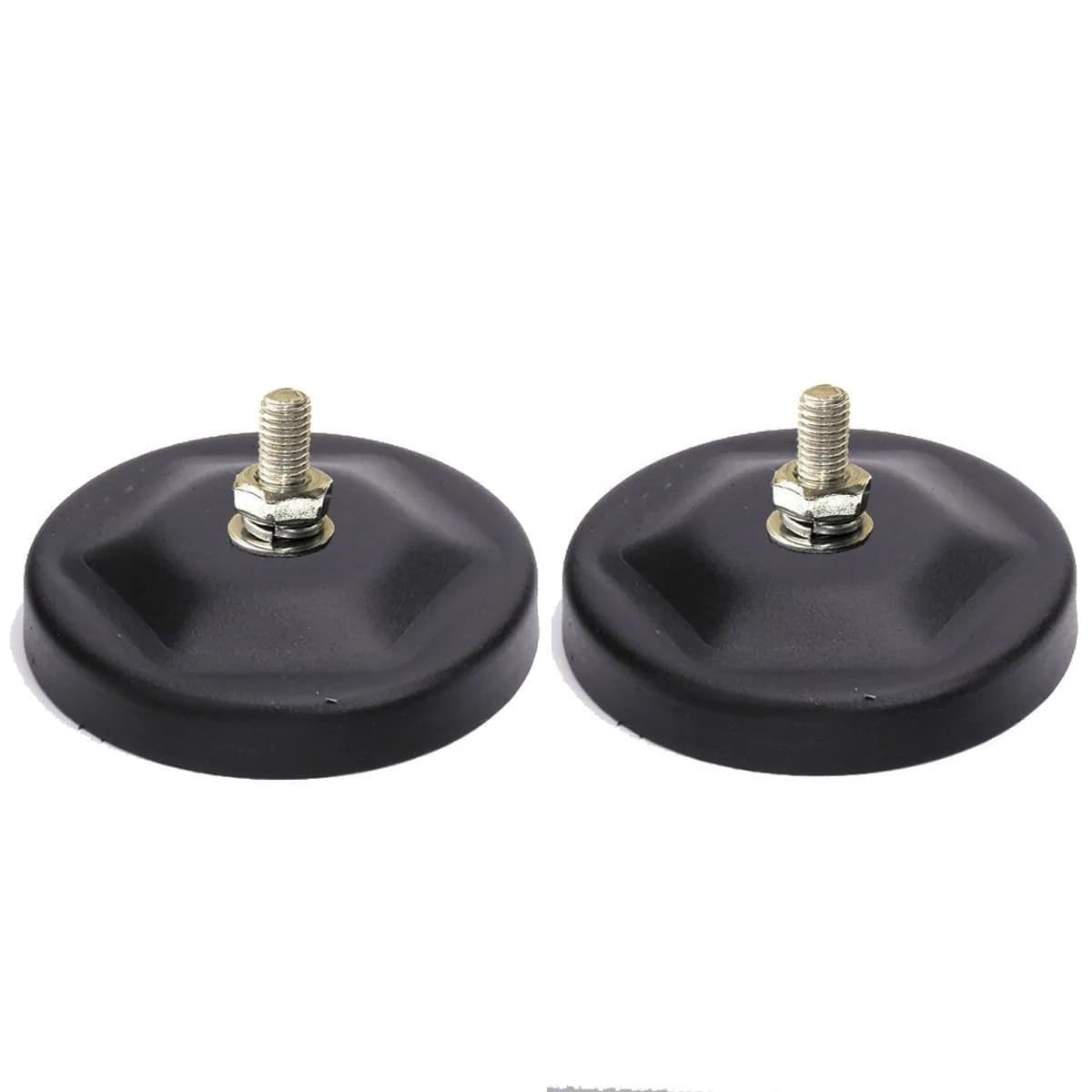 Lightronic Ultra Strong Power Magnet Base 3" Round | Mounts LED Light Bars on Steel Surfaces — 2PCS magnetic bracket