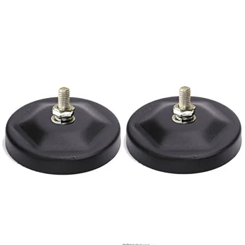 Lightronic 3" Round Ultra Strong Power Magnet Base, 2 Pack | Mount LED Offroad Lights Without Drilling thumbnail 1
