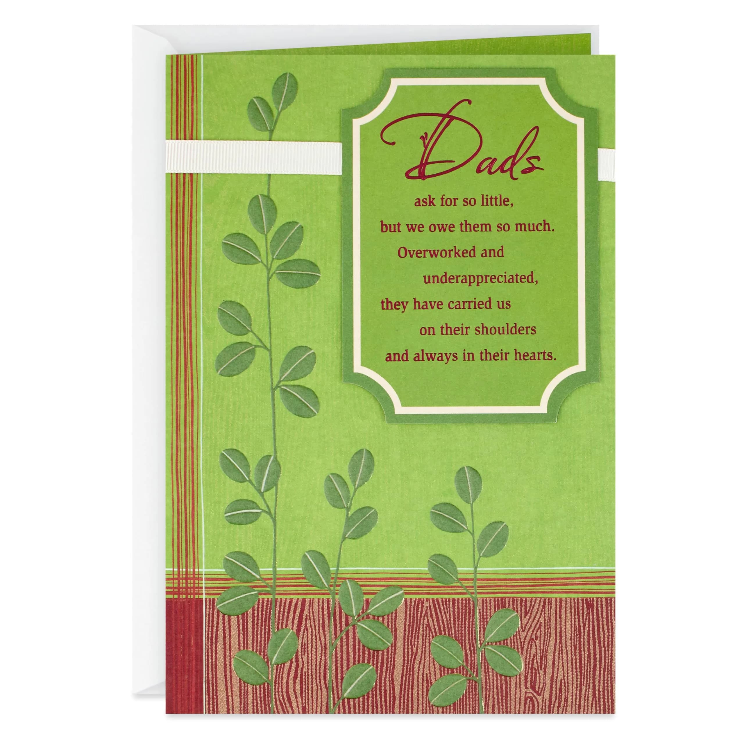 Hallmark Birthday Card for Dad (Loved and Appreciated) | Heartfelt Greeting for Father's Day & Birthdays — Loved and Appreciated
