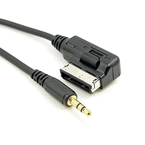 Hain Celestial AMI MDI to Stereo 3.5mm Aux Adapter Cable for Car Mercedes Benz | 1.3m Length, Easy Plug & Play thumbnail 2