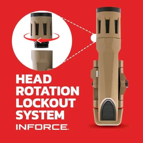 Inforce WMLx 800 Lumens Gen 2 Weaponlight White Light | High-Intensity, Lightweight, US-assembled thumbnail 4