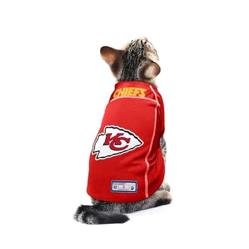 Littlearth NFL Kansas City Chiefs Basic Pet Jersey, Small | Team Color, Comfortable Polyester thumbnail 3