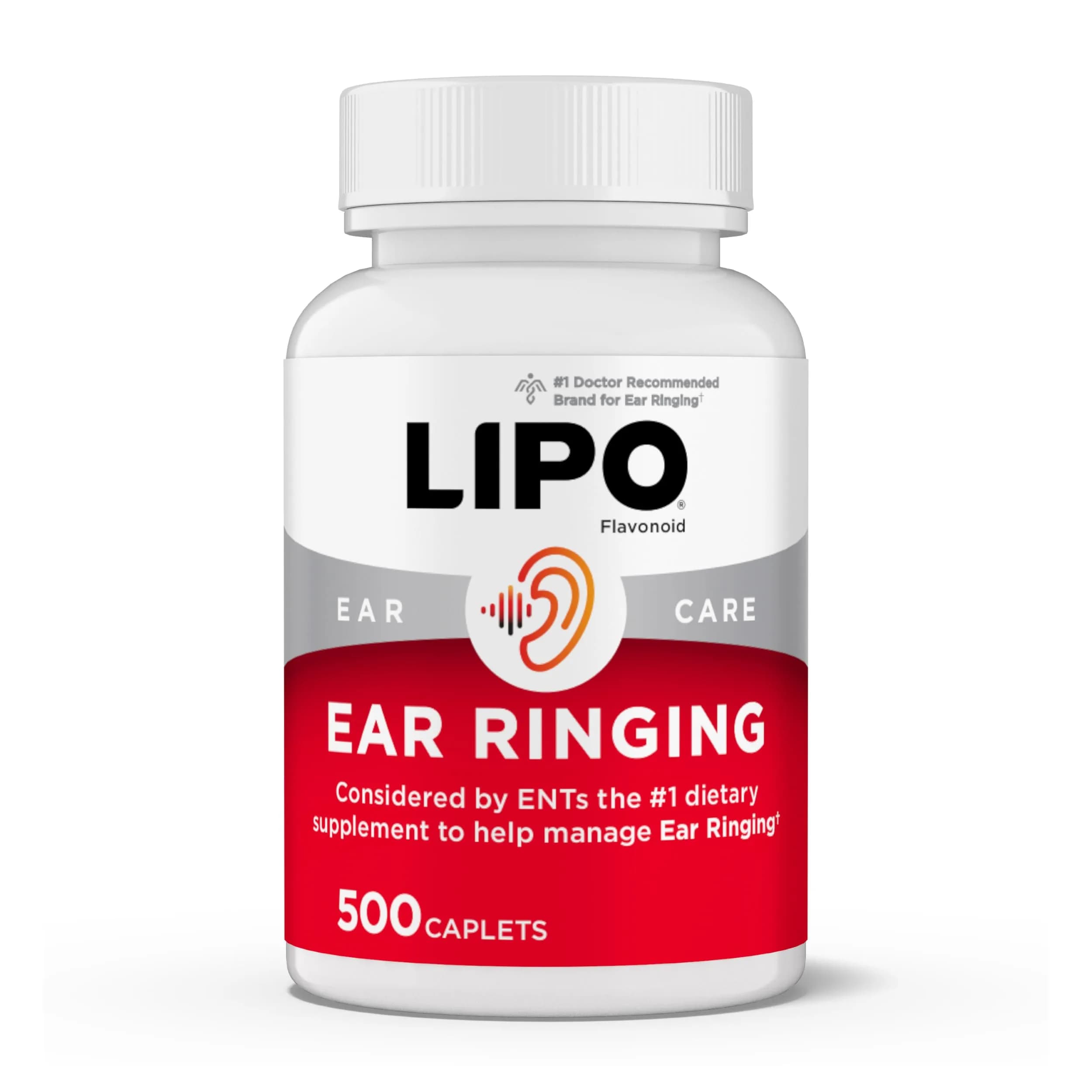 LIPO-Flavonoid Lemon Bioflavonoid Complex 500 Caplets | Supports Inner Ear Health & Circulation