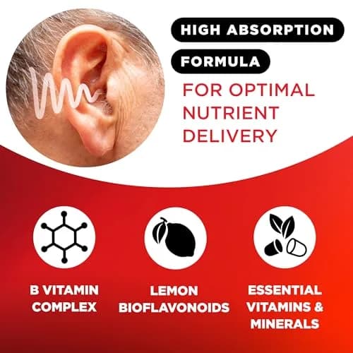LIPO-Flavonoid Lemon Bioflavonoid Complex 500 Caplets | Supports Inner Ear Health & Circulation thumbnail 3
