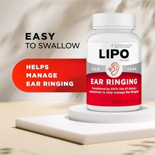LIPO-Flavonoid Lemon Bioflavonoid Complex 500 Caplets | Supports Inner Ear Health & Circulation thumbnail 4