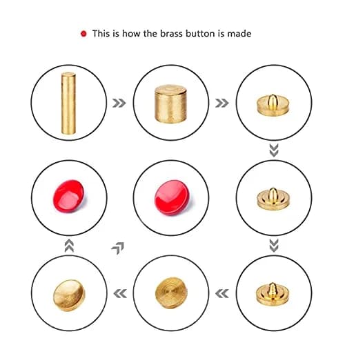 VKO Red Metal Soft Shutter Release Button | Brass Camera Accessory for Photography thumbnail 7