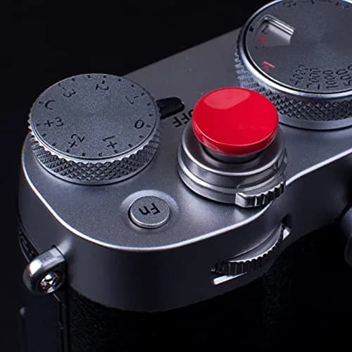VKO Red Metal Soft Shutter Release Button | Brass Camera Accessory for Photography thumbnail 3