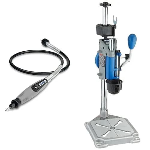 Dremel 225-02 Flex Shaft Rotary Tool Attachment 91.44 cm (36") Cable | For Engraving, Sanding, Carving — Blue