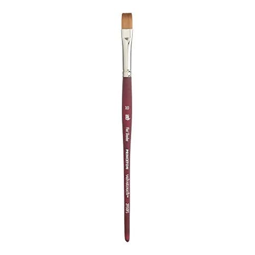 Princeton Velvetouch Series 3950 Flat Shader Paint Brush 10 | Premium Synthetic for Acrylic, Oil & Watercolor thumbnail 1