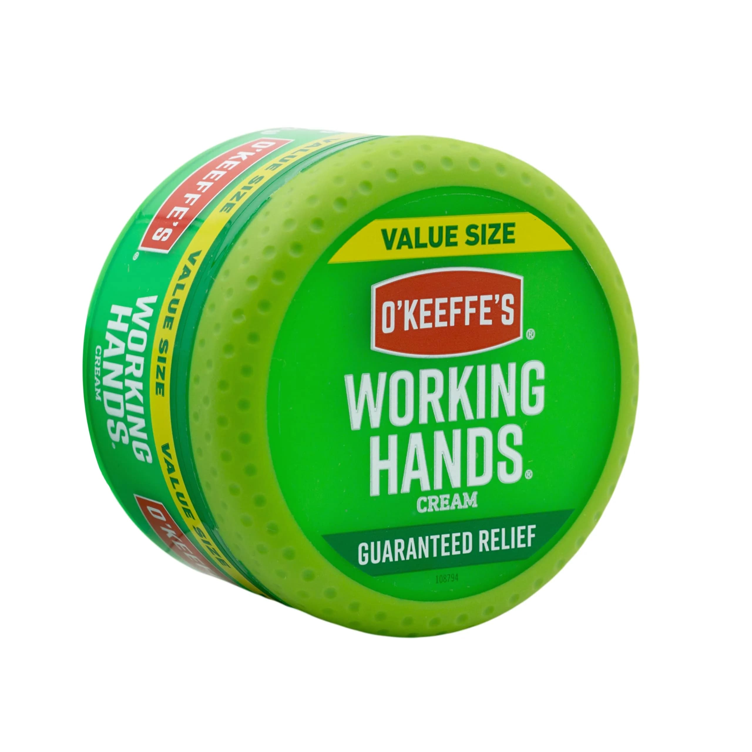O'Keeffe's Working Hands Hand Cream Jar 544 g (19.2 oz) | Intensive Hydration for Severely Dry Skin
