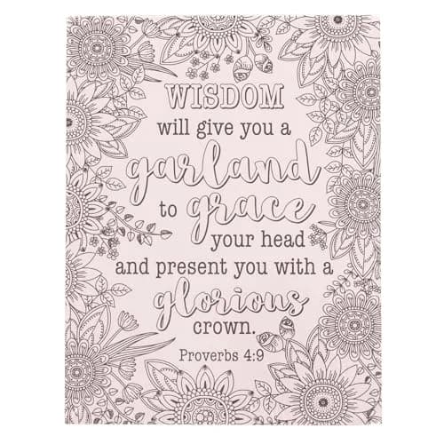 Christian Art Gifts Proverbs in Color: Cards to Color and Share | Christian Coloring Cards with Proverbs, 44 Heavy Card Stock Pages thumbnail 4