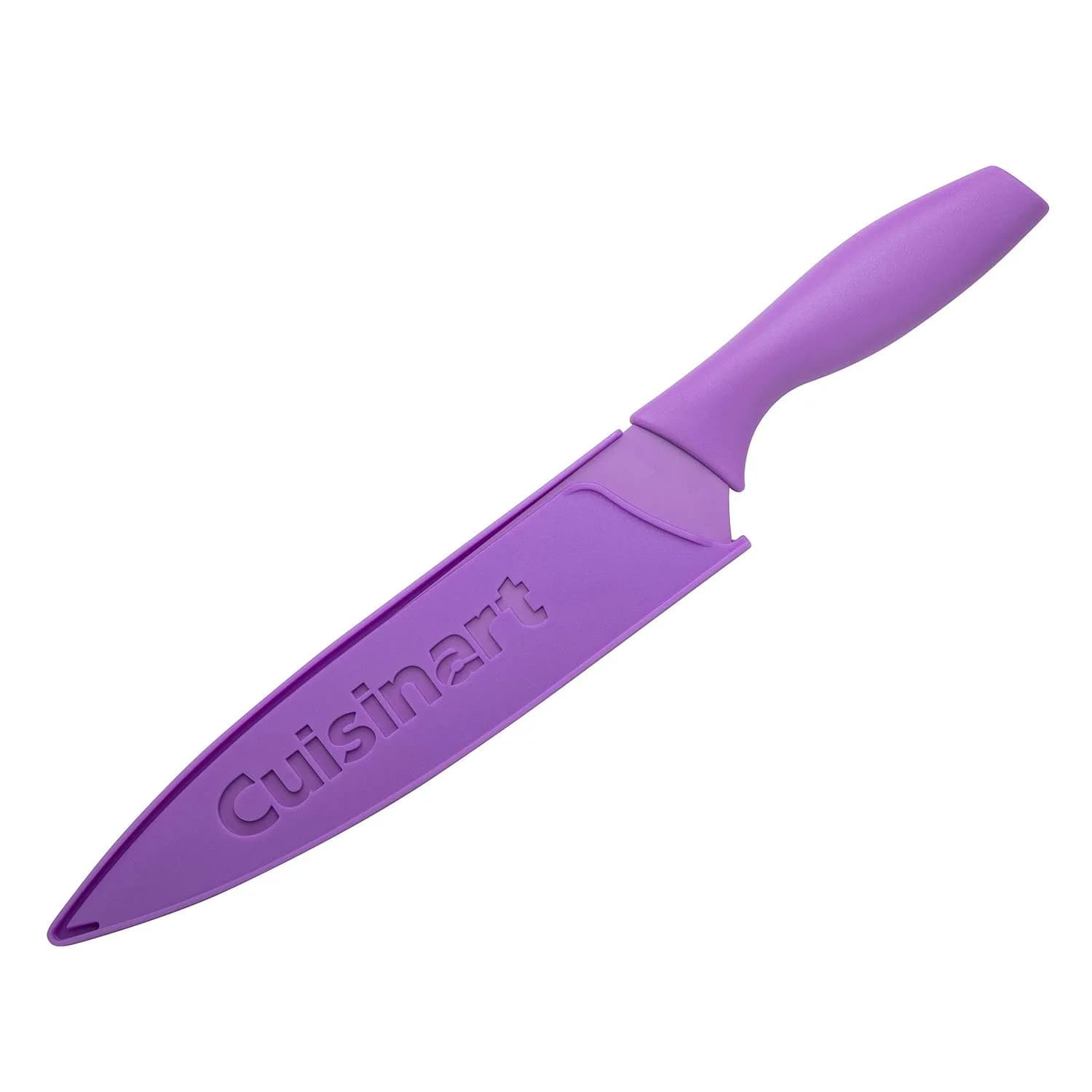 Cuisinart Advantage Color Collection 8" Chef Knife, Purple | Nonstick Coated Stainless Steel Blade - main product image