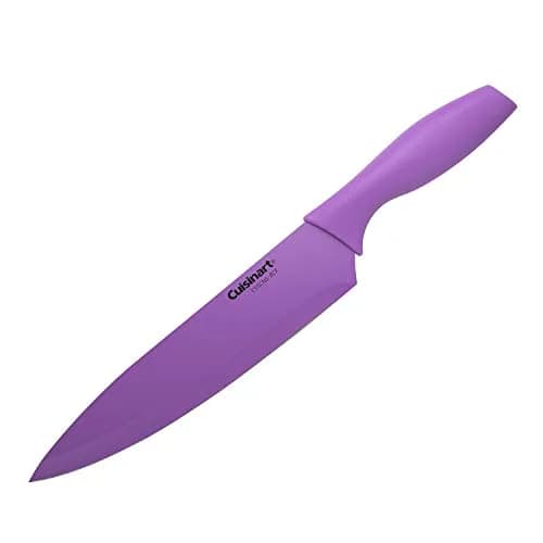 Cuisinart Advantage Color Collection 8" Chef Knife, Purple | Nonstick Coated Stainless Steel Blade thumbnail 2