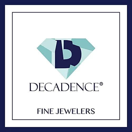 DECADENCE 10K White Gold Wedding Band 8mm | Italian Handcrafted Solid Gold Ring in Size 13.5 thumbnail 3