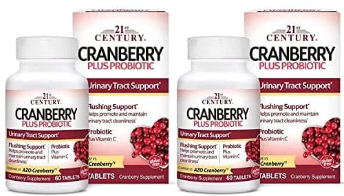 21st Century Cranberry Plus Probiotic Tablets 2 Count | Urinary Tract Support with Probiotics thumbnail 1