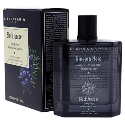 L'Erbolario Black Juniper Energizing After Shave Lotion 100ml (3.3 Fl Oz) | Soothes & Hydrates Post-Shave thumbnail 4