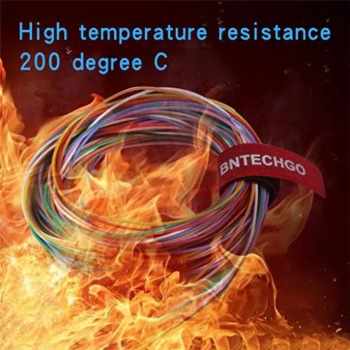 BNTECHGO 28 AWG Silicone Wire Kit - 10 Vibrant Colors, 10 ft Each (28 Gauge, Tinned Copper) thumbnail 4