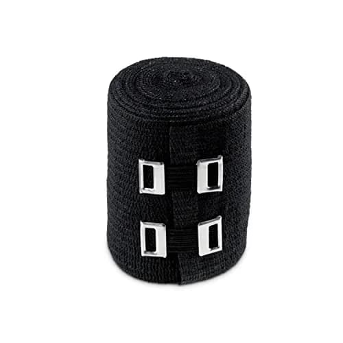ACE 4 Inch Elastic Bandage with Clips | Support for Muscles & Joints, Black, 1 Count thumbnail 8