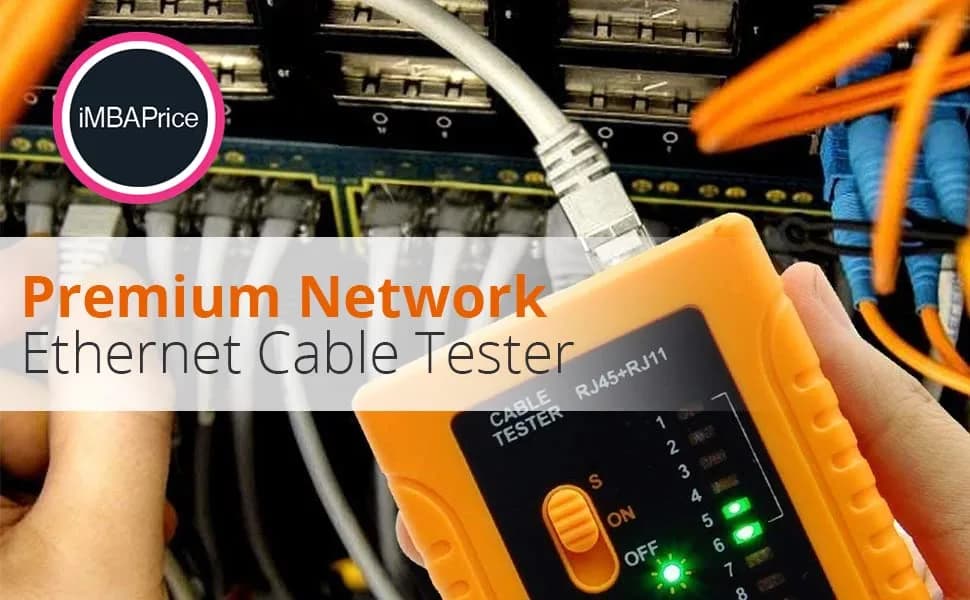 iMBAPrice RJ45 Network Cable Tester for LAN Phone RJ45/RJ11/RJ12/CAT5/CAT6/CAT7 UTP Wire Test Tool | Continuity Tester for Network Installation thumbnail 6