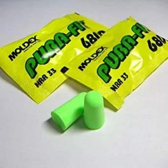 Pura-Fit 6800 Disposable Foam Earplugs Uncorded NRR 33 | 50 Pairs (100 Earplugs Total) thumbnail 3