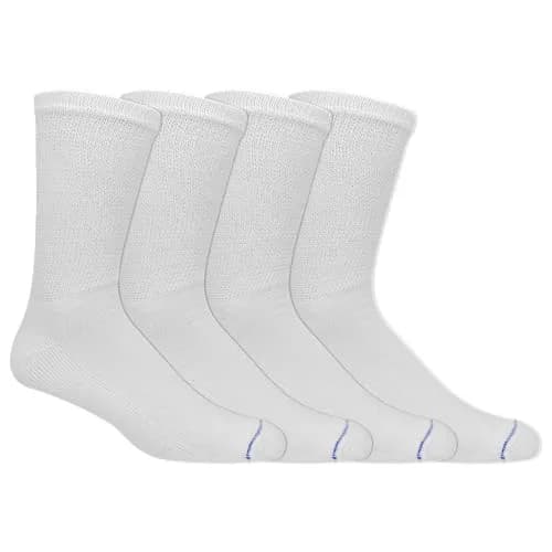 Dr. Scholl's Men's Diabetic & Circulatory Cushioned Socks | APMA Accepted, Non-Binding, Moisture-Wicking, Supportive Comfort (70-120 chars) thumbnail 7