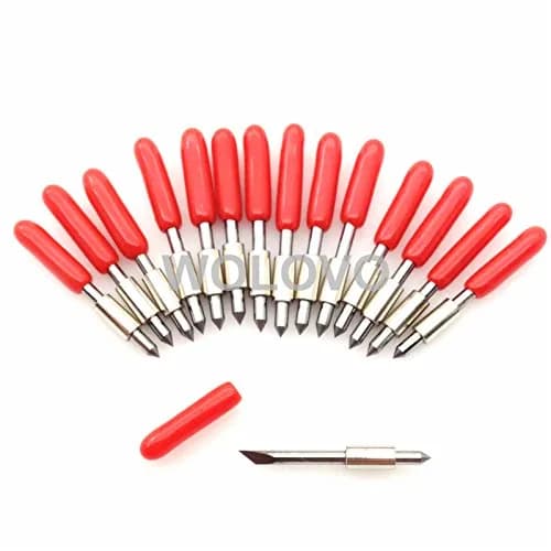 wolovo 15pcs 45º Graphtec CB15/CB15U Vinyl Cutter Blades | Long Life, Precision Cut thumbnail 3