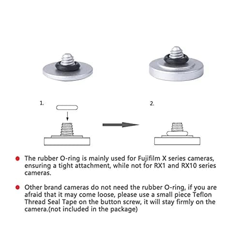 VKO Silver Metal Soft Shutter Release Button | Compatible Camera Accessory thumbnail 6
