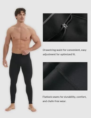 Lemorecn Wetsuit Pants Men 1.5mm Neoprene | Water Sports & Diving Gear (70-120c) thumbnail 4