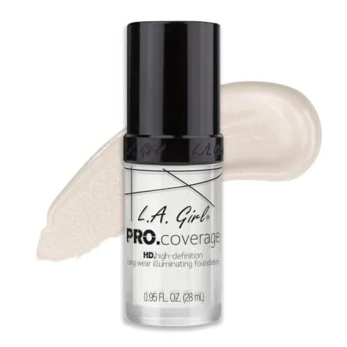L.A. Girl Pro Coverage Liquid Foundation 0.95 Fl Oz | Hydrating, Buildable, Vegan, All Skin thumbnail 2
