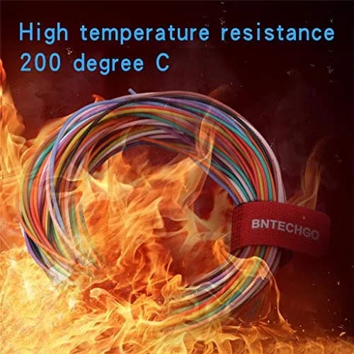 BNTECHGO 26 AWG Silicone Wire Kit - 10 Vibrant Colors, 10ft Each (100ft Total) thumbnail 4