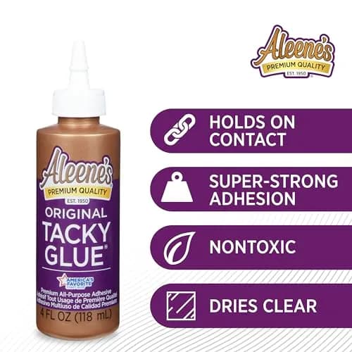 Aleene's Original Tacky Glue 4 fl oz (118ml) 3-Pack | All-Purpose Adhesive for Crafts & DIY thumbnail 4