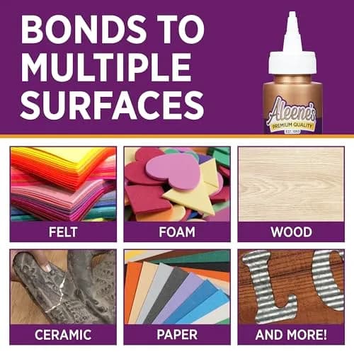 Aleene's Original Tacky Glue 4 fl oz (118ml) 3-Pack | All-Purpose Adhesive for Crafts & DIY thumbnail 3